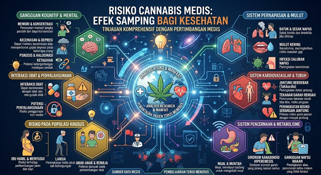 Risiko Cannabis Medis Efek Samping bagi Kesehatan